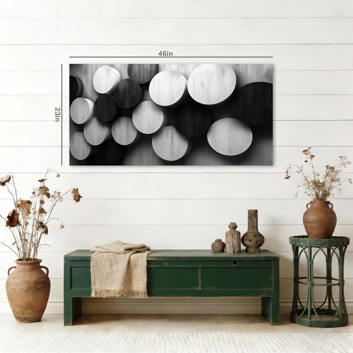 Black Black and White Abstract Canvas Wall Art for Living Room Prints Artwork Bedroom Office Decor
