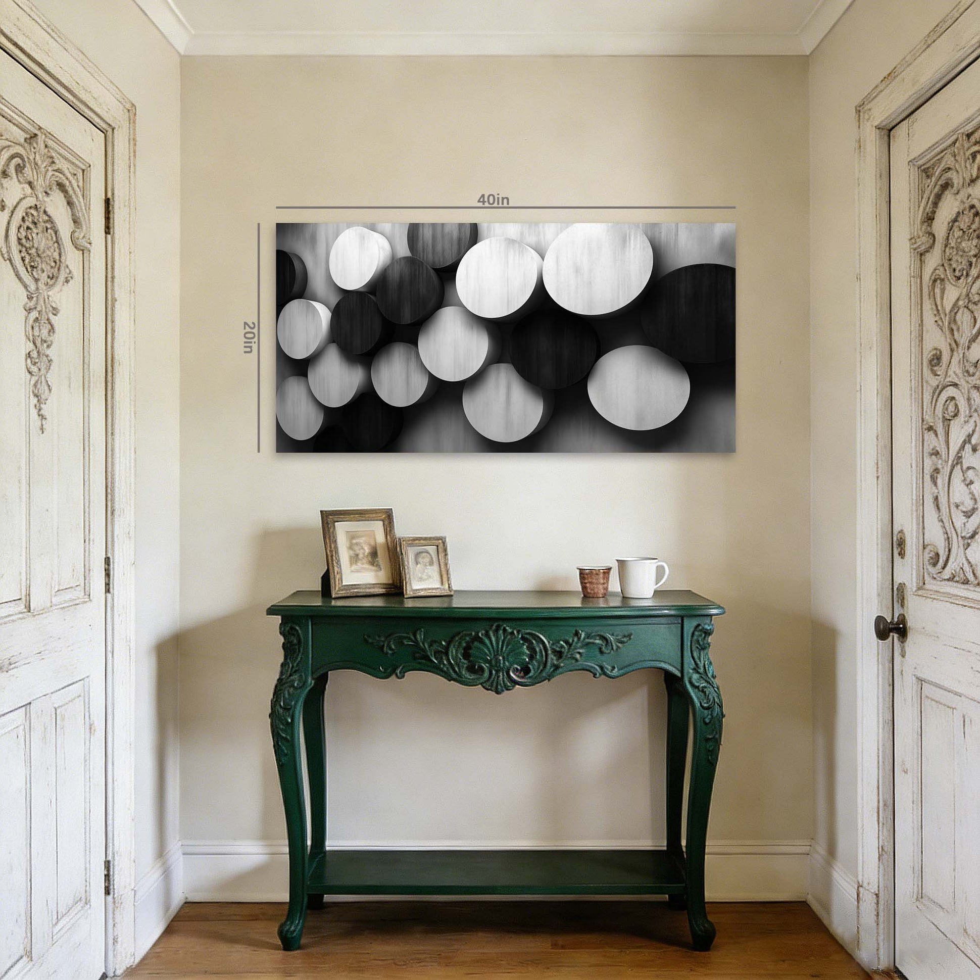Black Black and White Abstract Canvas Wall Art for Living Room Prints Artwork Bedroom Office Decor