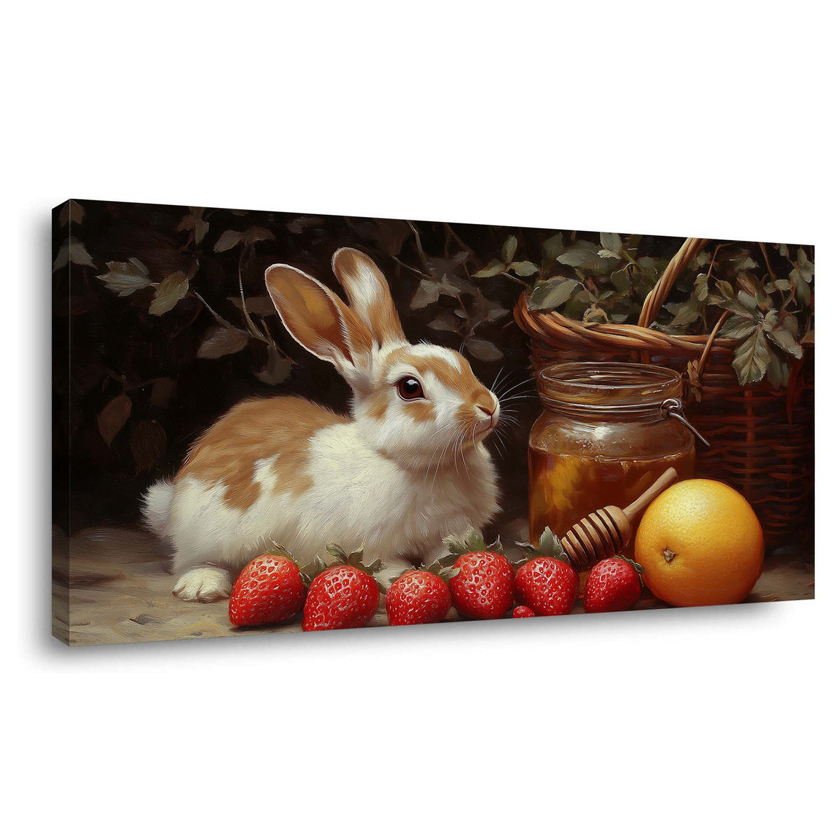 Green Animals Wall Art for Living Room Canvas Painting Prints Art Deco Artwork Office Bedroom Decor