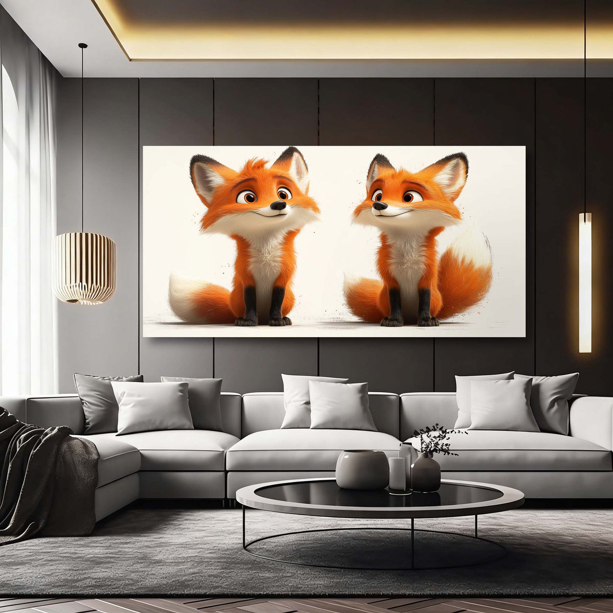 Black Animals Wall Art Paintings Print Canvas Painting Prints Modern Artwork Office Living Room Over the Couch Bedroom Decor