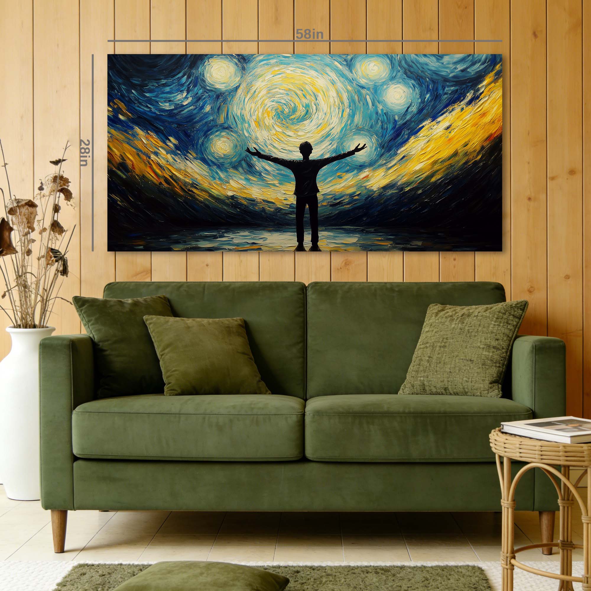 Gold Abstract Wall Art Paintings Print Canvas Painting Prints Modern Artwork Office Living Room Over the Couch Bedroom Decor
