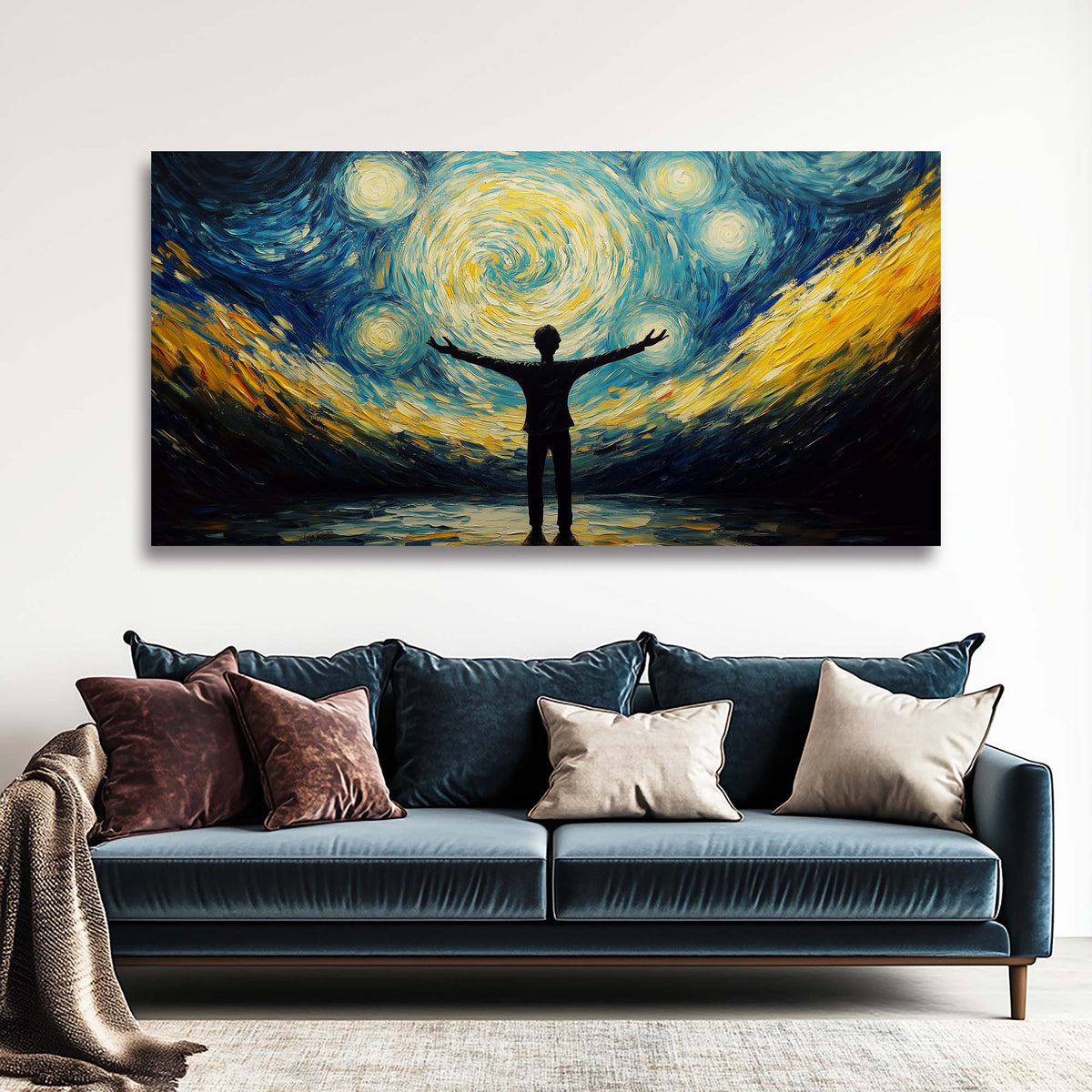 Gold Abstract Wall Art Paintings Print Canvas Painting Prints Modern Artwork Office Living Room Over the Couch Bedroom Decor
