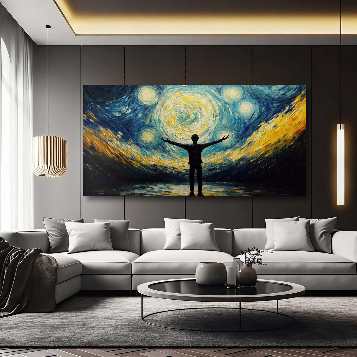 Gold Abstract Wall Art Paintings Print Canvas Painting Prints Modern Artwork Office Living Room Over the Couch Bedroom Decor