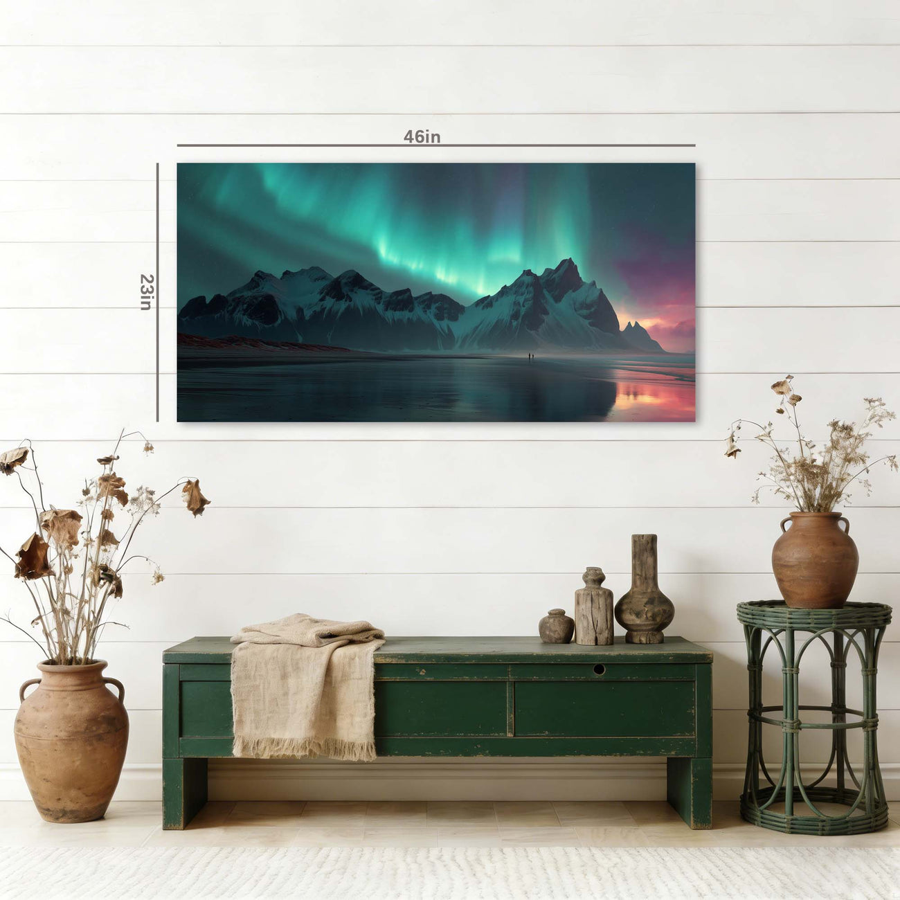 Khaki Fantasy Nature Canvas Wall Art for Living Room Prints Artwork Bedroom Office Decor