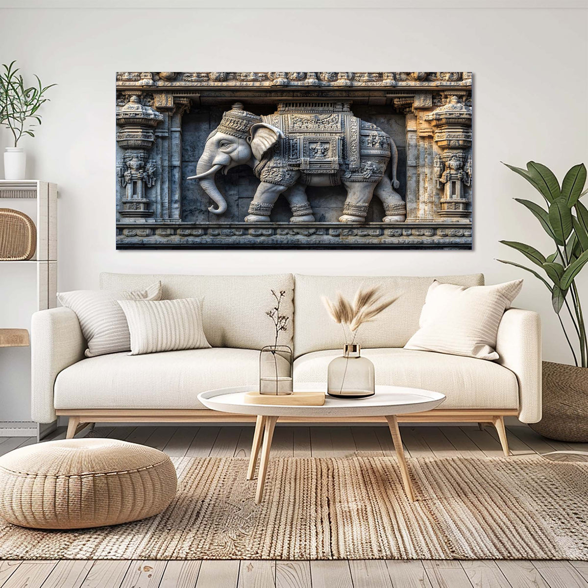 Gold Traditional Religious Wall Art Art Deco Painting Prints Canvas Artwork Living Room Family Bedroom Office Decor