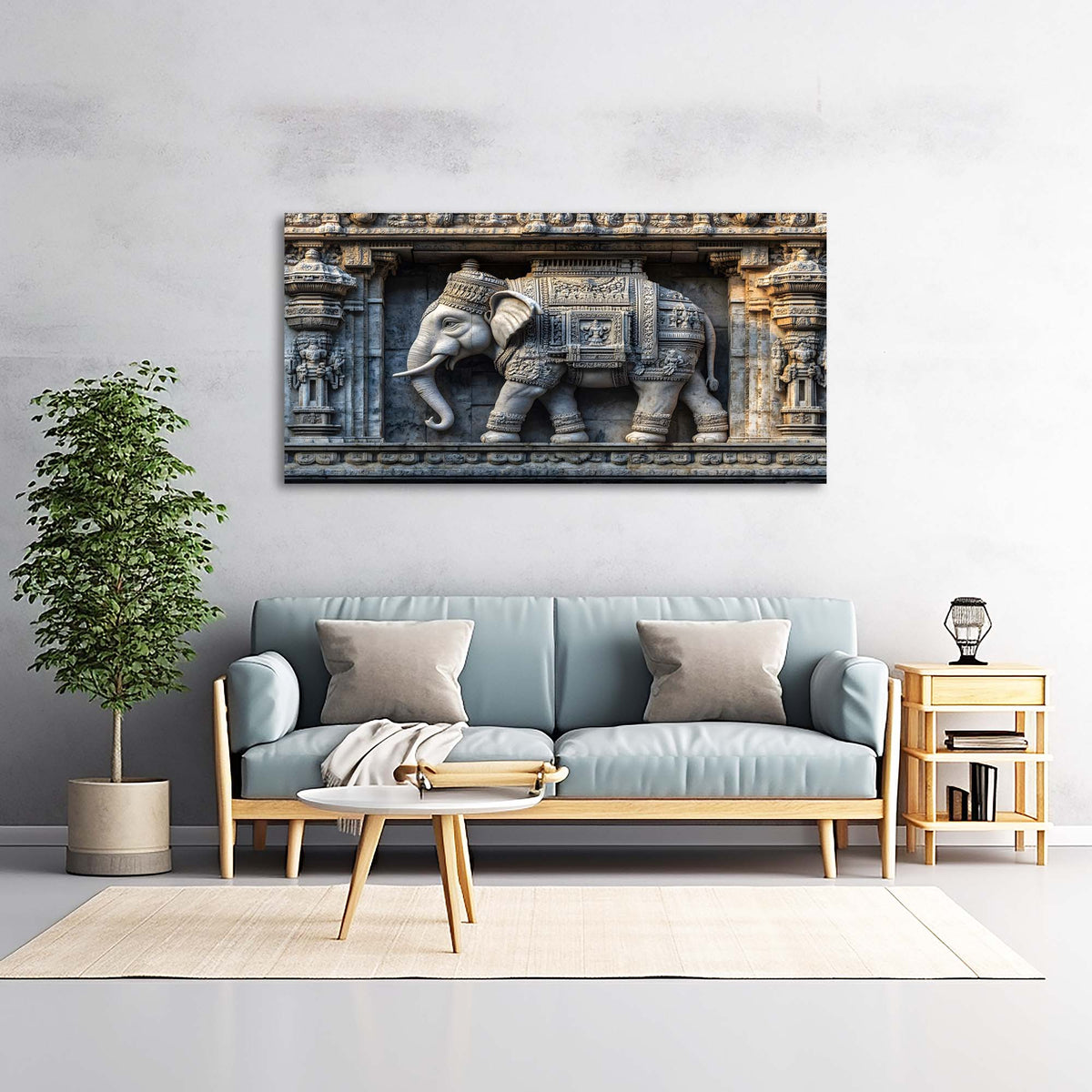 Gold Traditional Religious Wall Art Art Deco Painting Prints Canvas Artwork Living Room Family Bedroom Office Decor