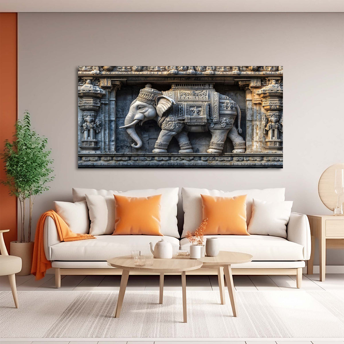 Gold Traditional Religious Wall Art Art Deco Painting Prints Canvas Artwork Living Room Family Bedroom Office Decor
