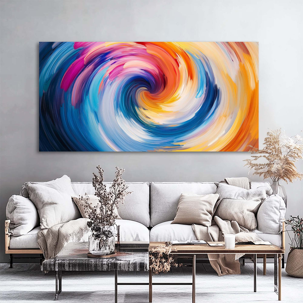 Pink Abstract Wall Art for Living Room Canvas Painting Prints Art Deco Artwork Office Bedroom Decor