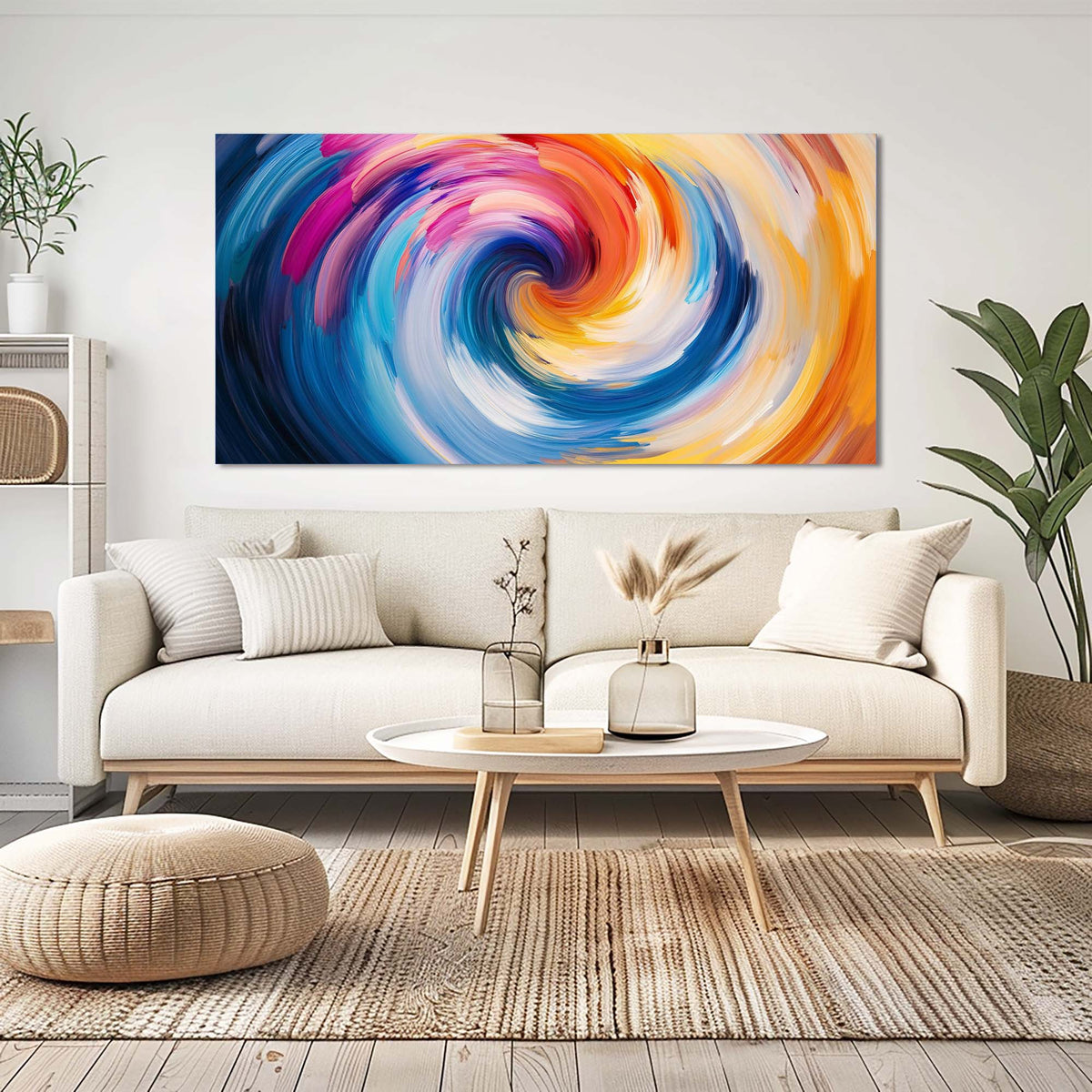 Pink Abstract Wall Art for Living Room Canvas Painting Prints Art Deco Artwork Office Bedroom Decor