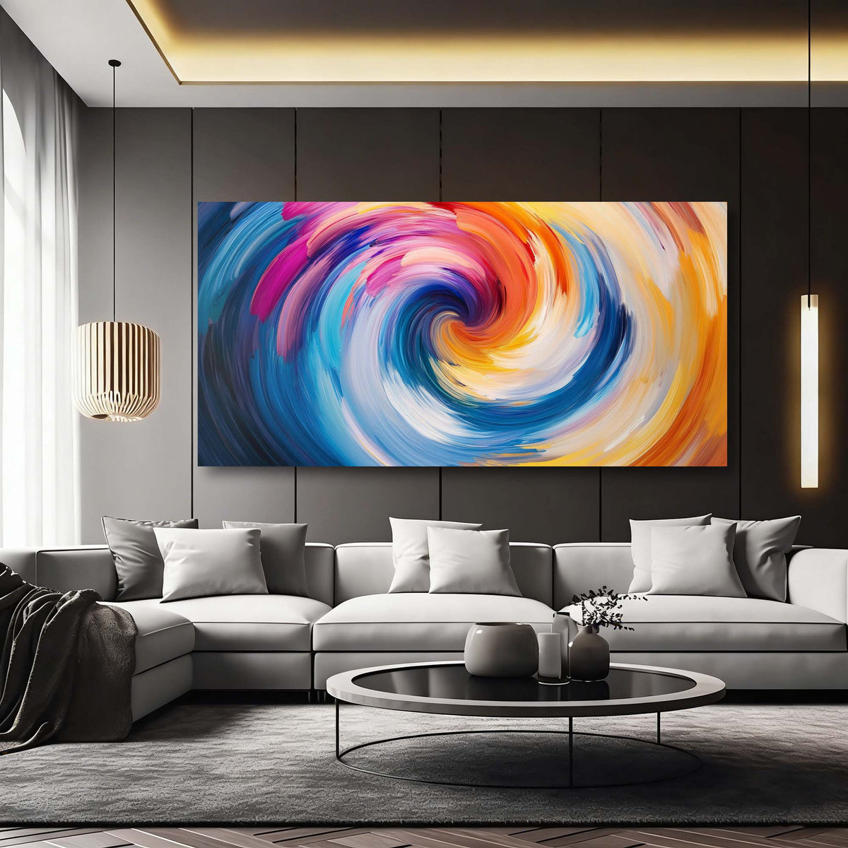Pink Abstract Wall Art for Living Room Canvas Painting Prints Art Deco Artwork Office Bedroom Decor