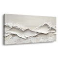 White Abstract Wall Art for Living Room Canvas Painting Prints Art Deco Artwork Office Bedroom Decor