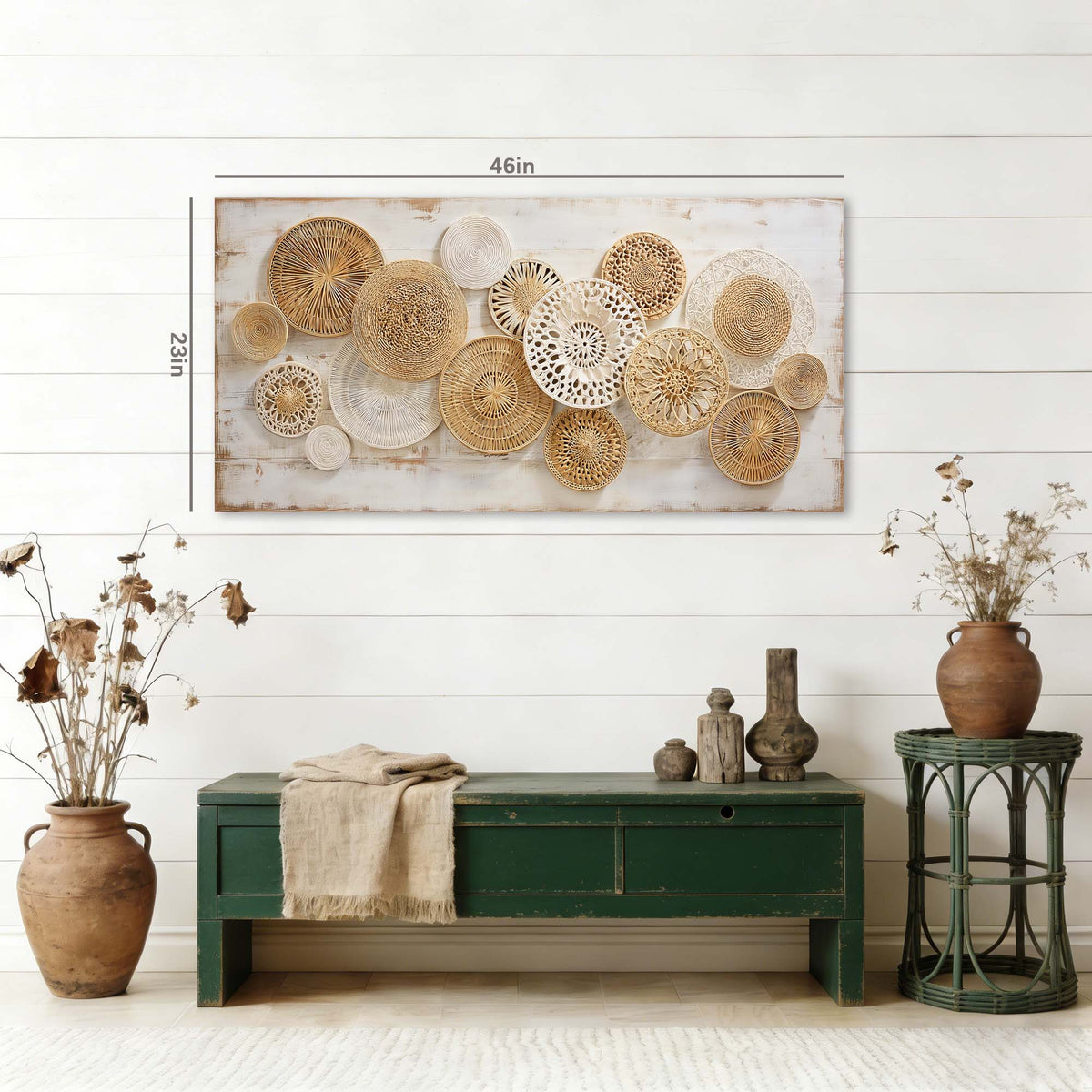 Beige Rustic Nature Wall Art Art Deco Painting Prints Canvas Artwork Living Room Family Bedroom Office Decor
