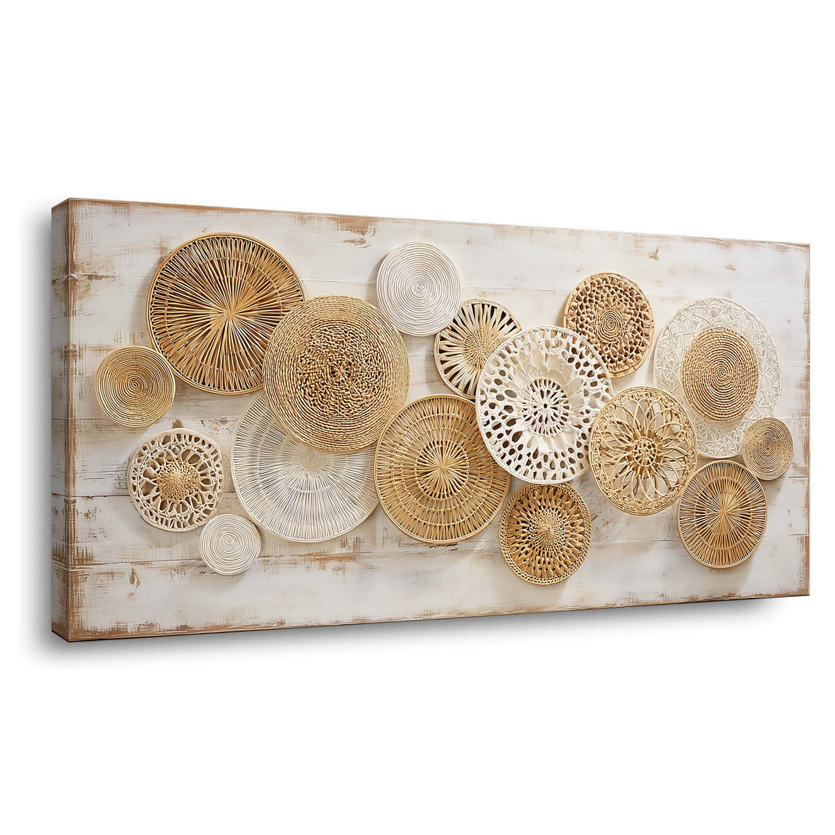 Beige Rustic Nature Wall Art Art Deco Painting Prints Canvas Artwork Living Room Family Bedroom Office Decor