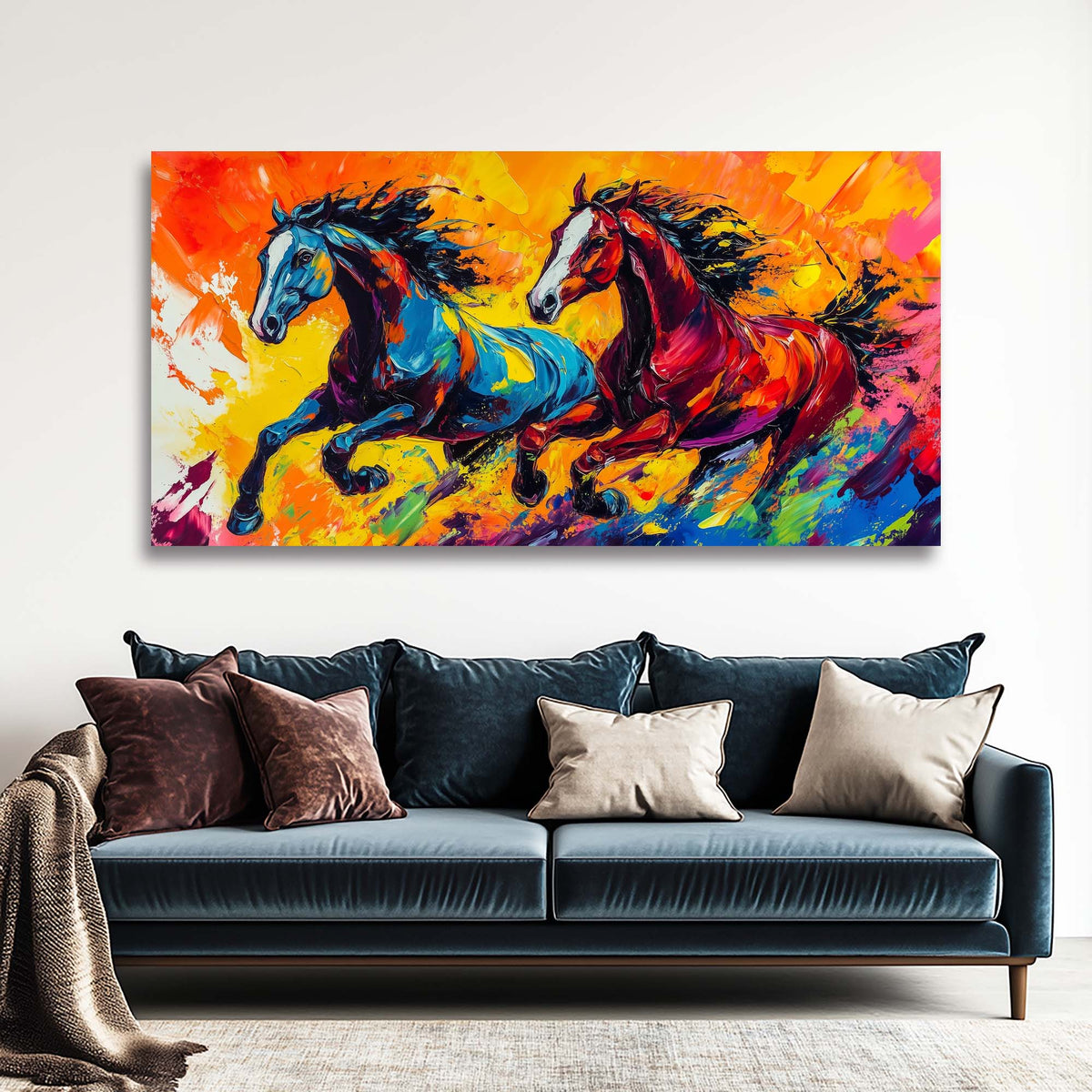 Orange Abstract Abstract Wall Art Canvas Painting Prints Artwor Office Bedroom Living Room Decor