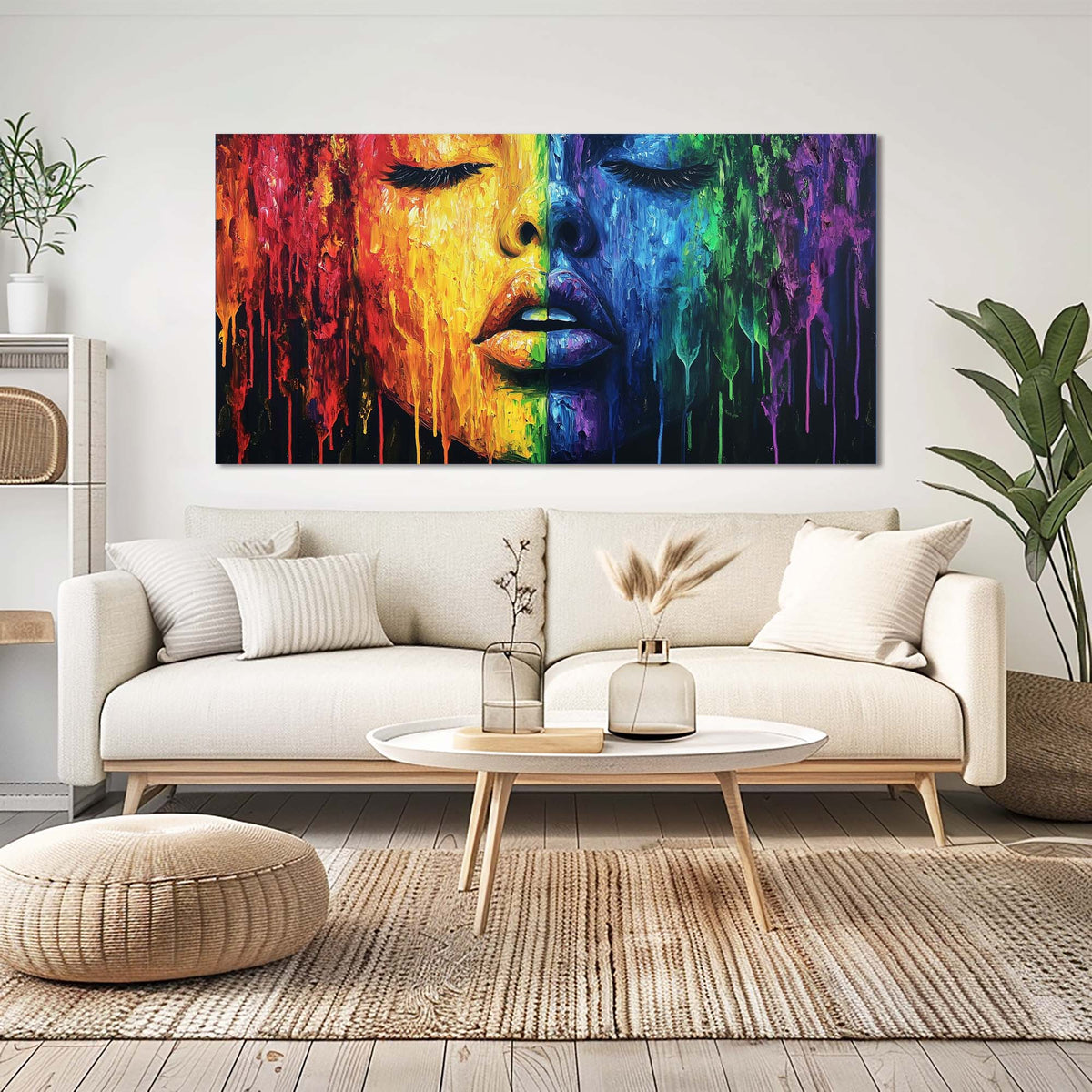 Navy Blue Abstract Abstract Canvas Wall Art for Living Room Prints Artwork Bedroom Office Decor