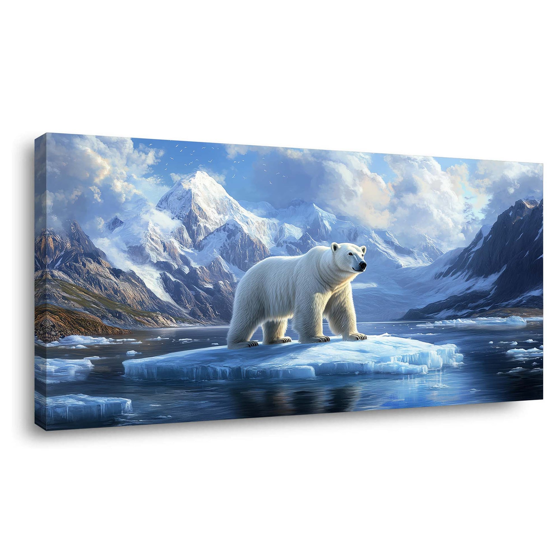 Khaki Animals Wall Art for Living Room Canvas Painting Prints Art Deco Artwork Office Bedroom Decor