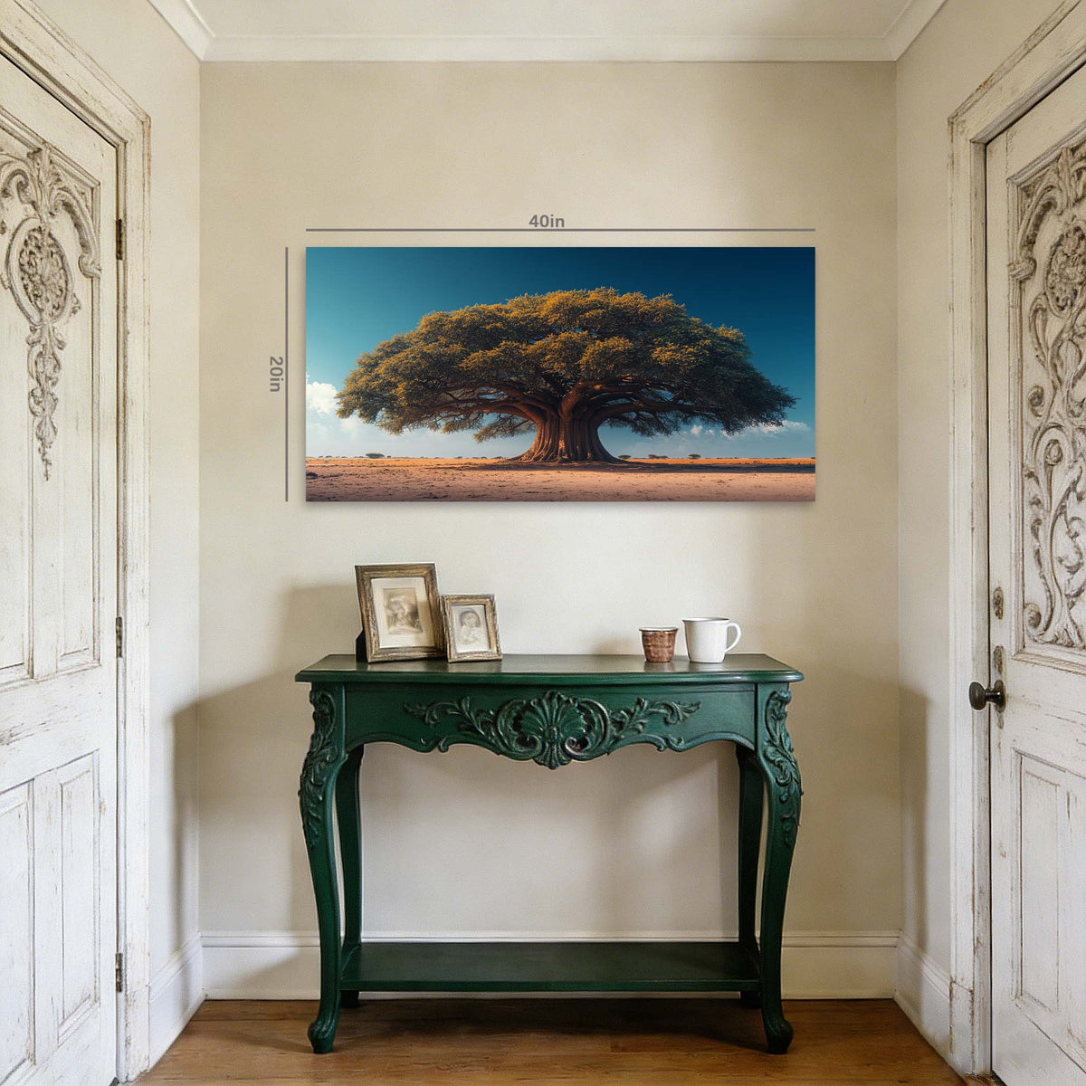 Blue Nature Wall Art Paintings Print Canvas Painting Prints Modern Artwork Office Living Room Over the Couch Bedroom Decor