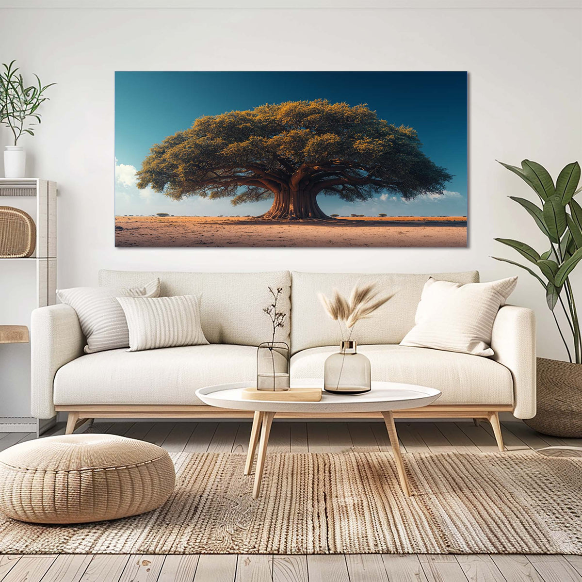 Blue Nature Wall Art Paintings Print Canvas Painting Prints Modern Artwork Office Living Room Over the Couch Bedroom Decor