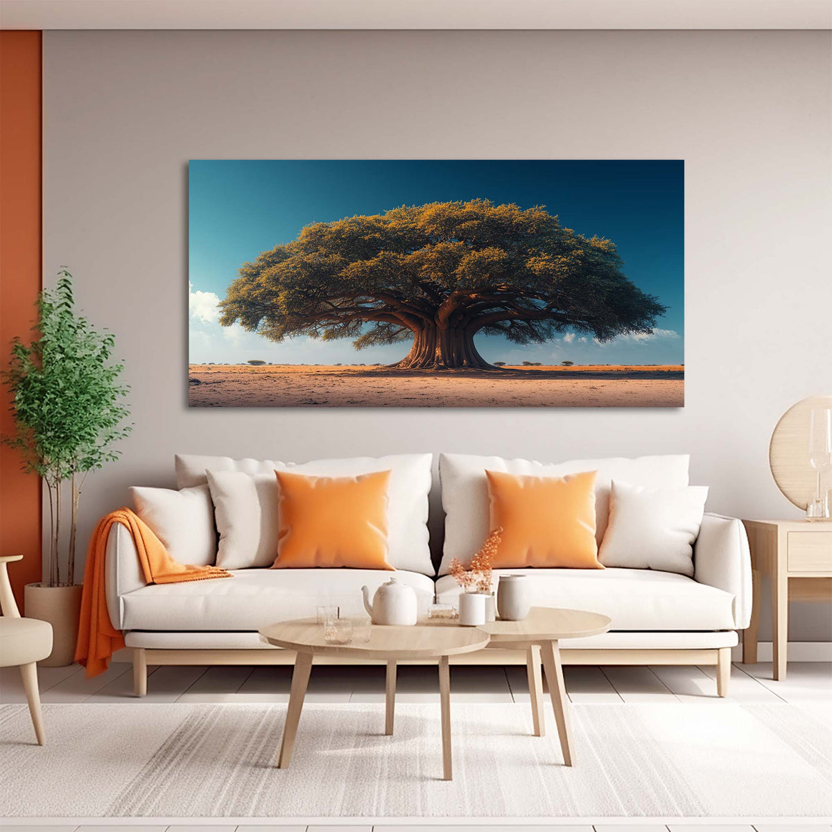 Blue Nature Wall Art Paintings Print Canvas Painting Prints Modern Artwork Office Living Room Over the Couch Bedroom Decor