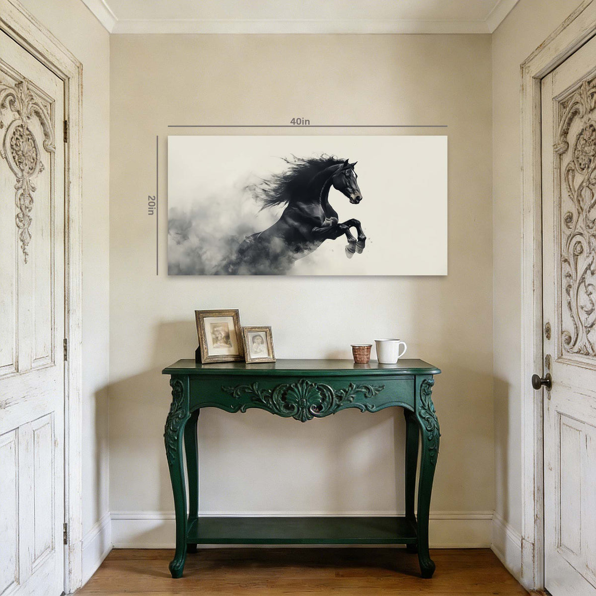 Black Animals Wall Art for Living Room Canvas Painting Prints Art Deco Artwork Office Bedroom Decor