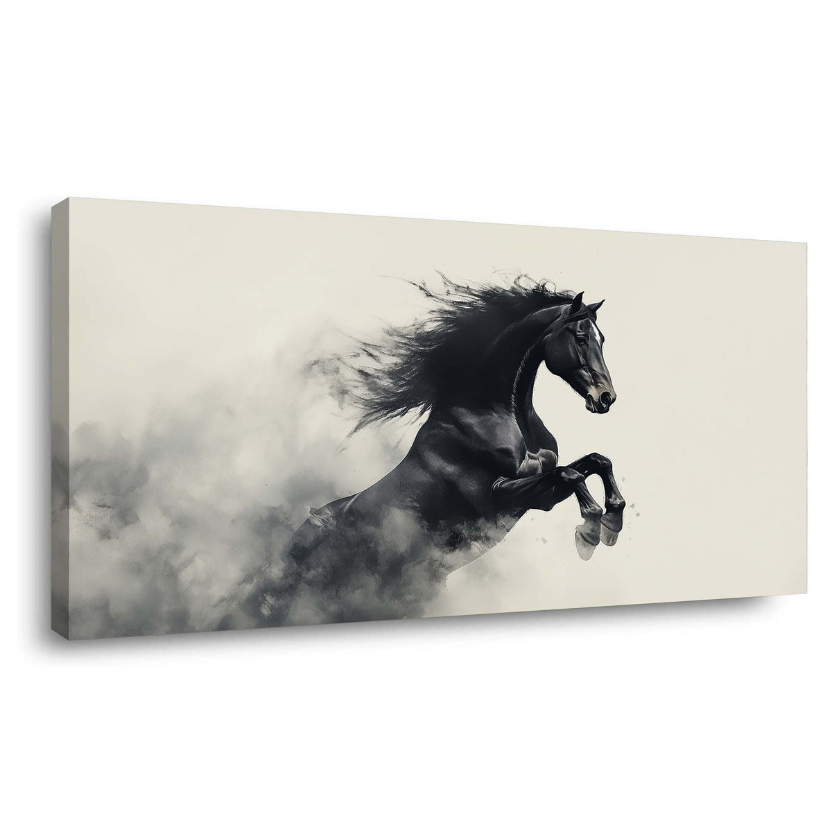 Black Animals Wall Art for Living Room Canvas Painting Prints Art Deco Artwork Office Bedroom Decor
