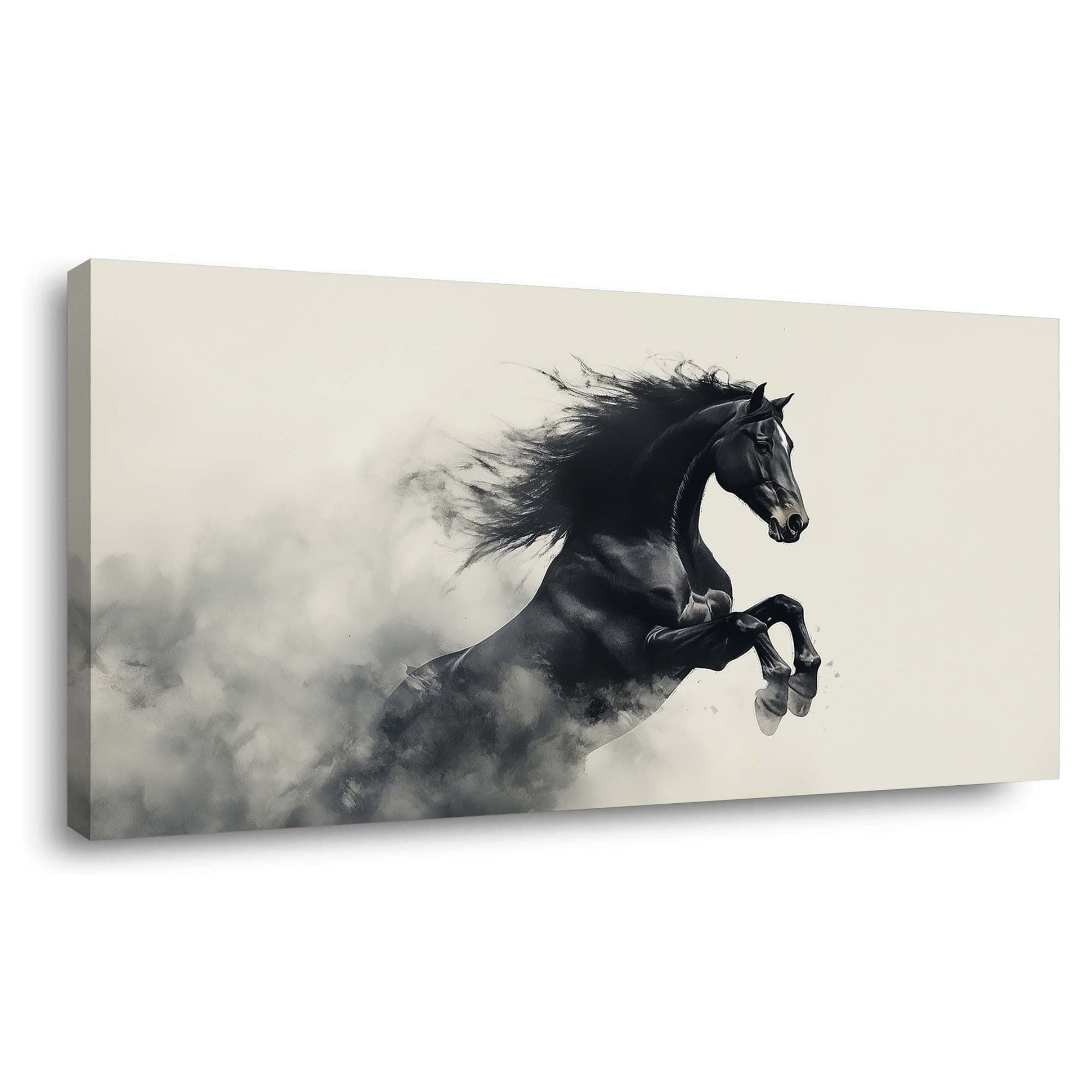 Black Animals Wall Art for Living Room Canvas Painting Prints Art Deco Artwork Office Bedroom Decor