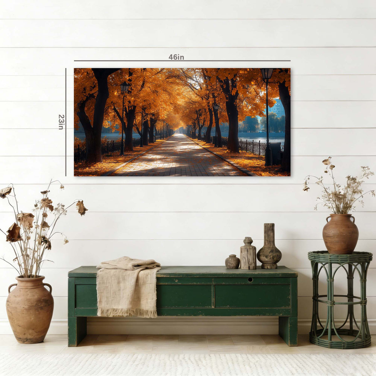 Gold Pretty Nature Wall Art for Living Room Canvas Painting Prints Artwork Family Bedroom Office Decor