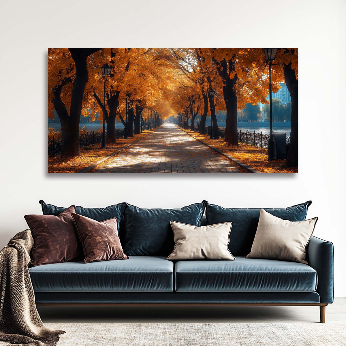 Gold Pretty Nature Wall Art for Living Room Canvas Painting Prints Artwork Family Bedroom Office Decor