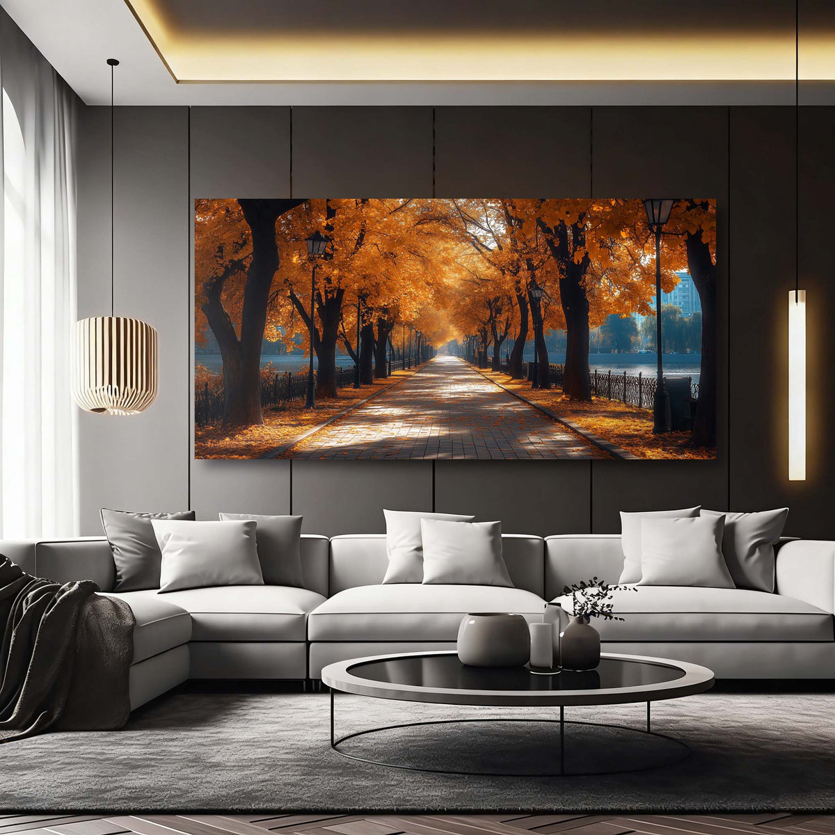 Gold Pretty Nature Wall Art for Living Room Canvas Painting Prints Artwork Family Bedroom Office Decor