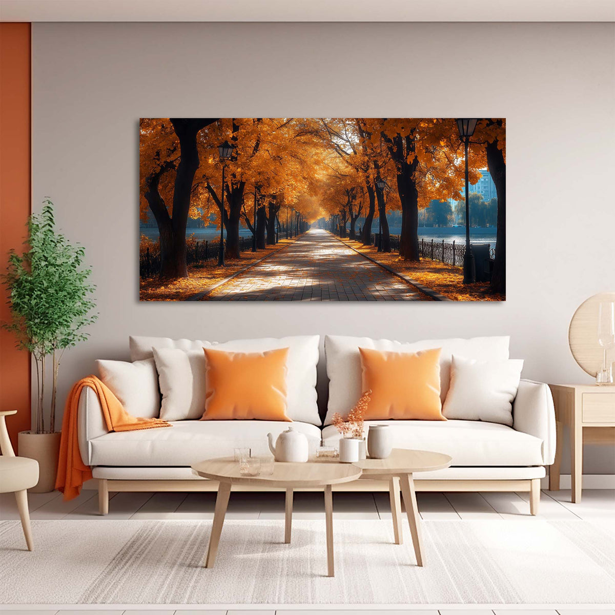 Gold Pretty Nature Wall Art for Living Room Canvas Painting Prints Artwork Family Bedroom Office Decor