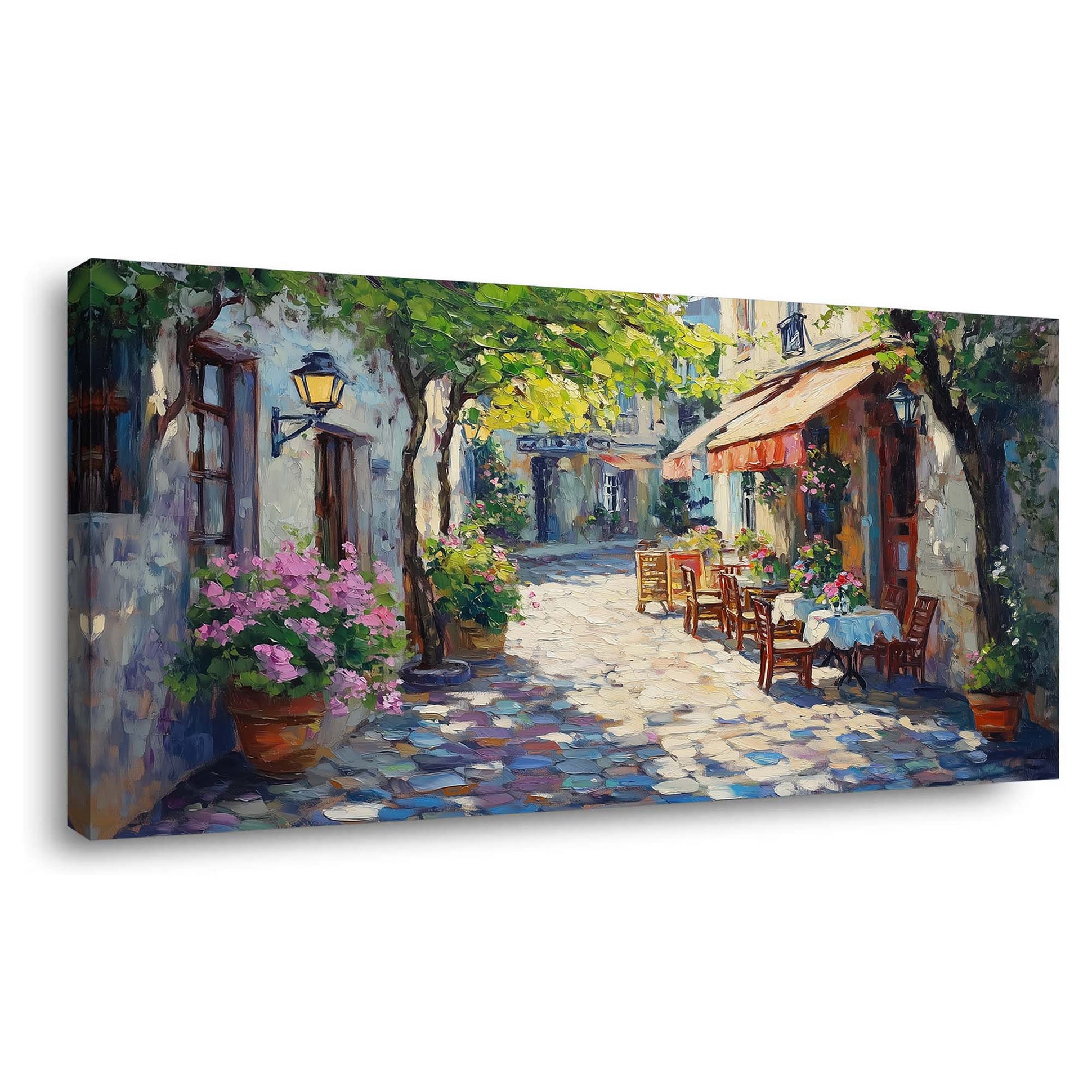 Coffee Pretty Floral Wall Art Art Deco Painting Prints Canvas Artwork Living Room Family Bedroom Office Decor