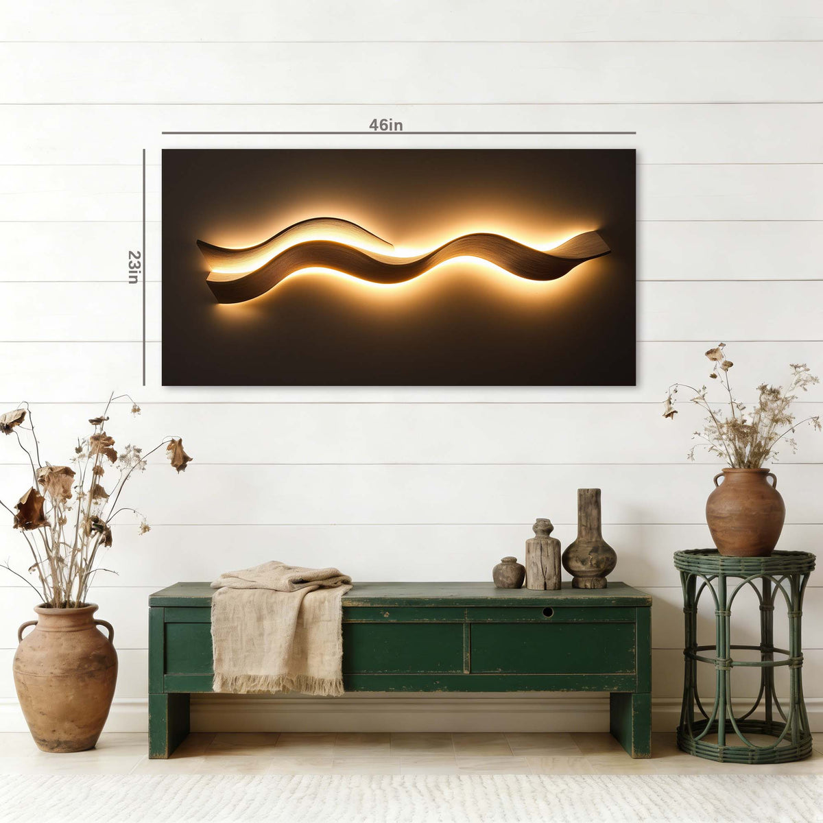 Yellow Abstract Wall Art for Living Room Canvas Painting Prints Art Deco Artwork Office Bedroom Decor
