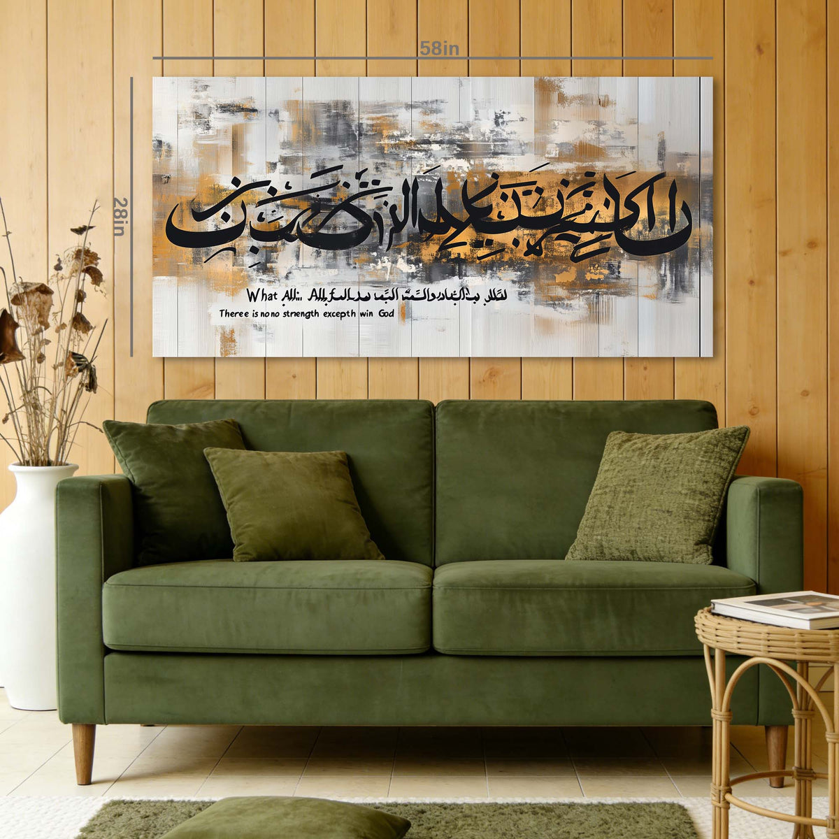 Navy Blue Abstract Religious Wall Art Art Deco Painting Prints Canvas Artwork Living Room Family Bedroom Office Decor