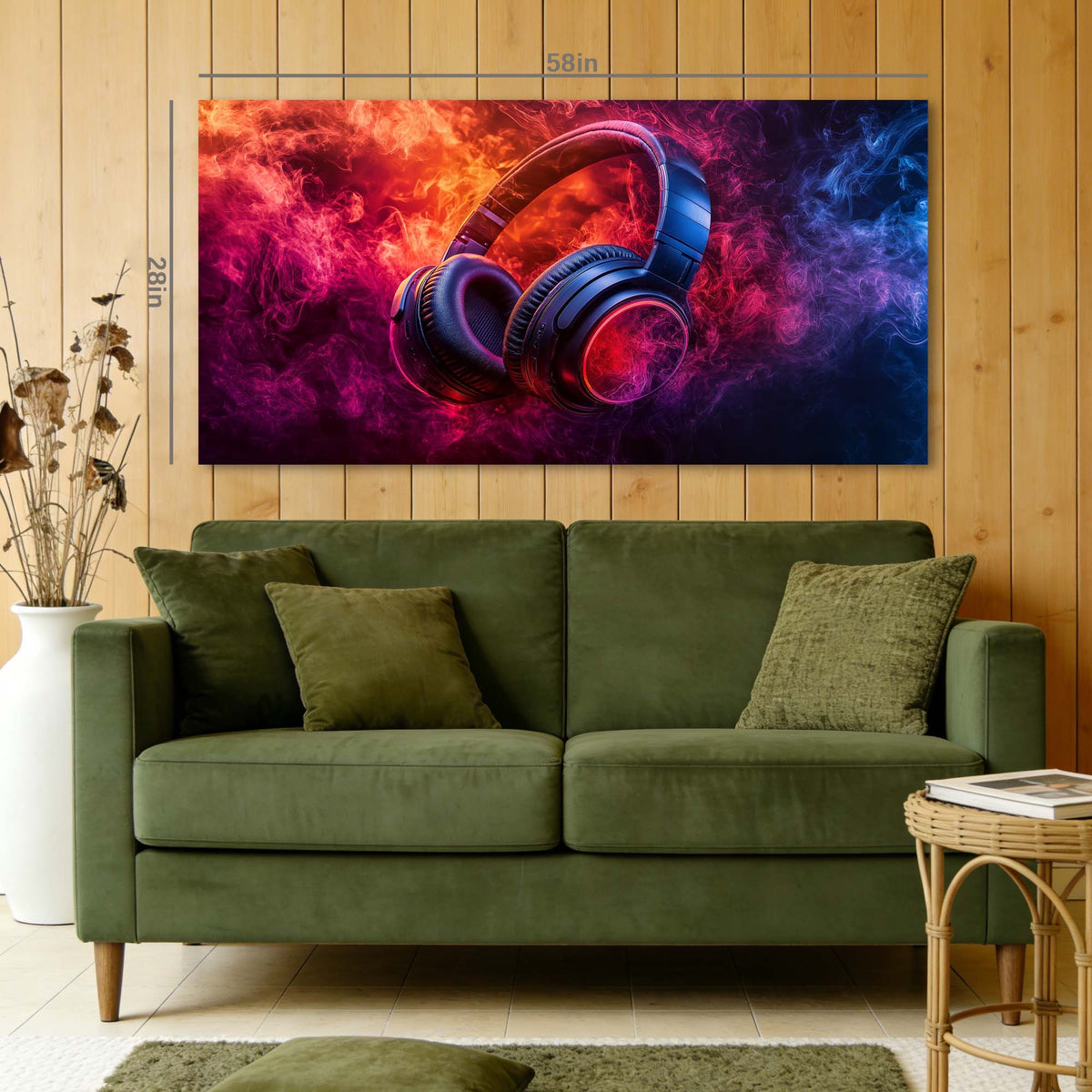 Red Abstract Wall Art Paintings Print Canvas Painting Prints Modern Artwork Office Living Room Over the Couch Bedroom Decor