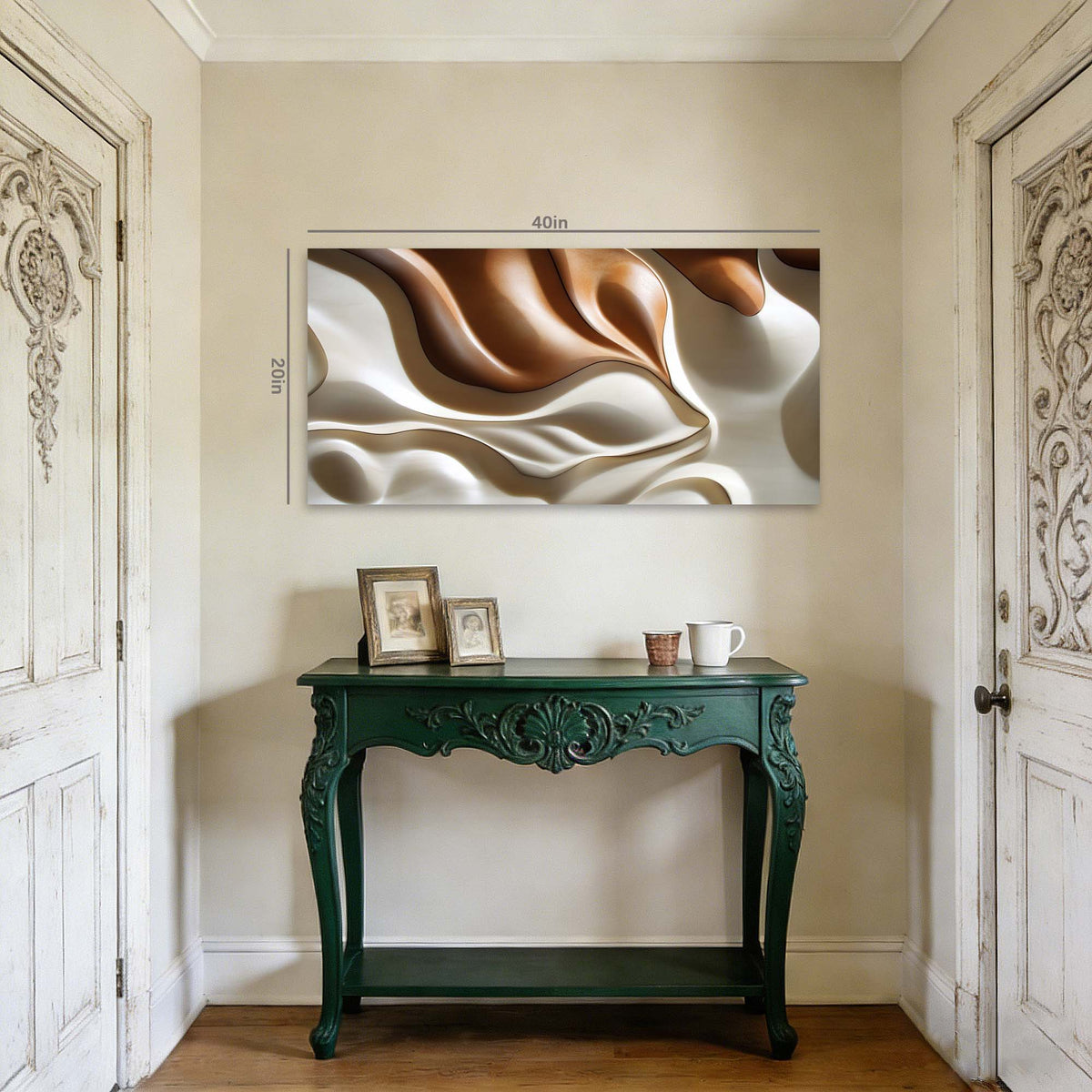 Brown Abstract Abstract Wall Art Canvas Painting Prints Artwor Office Bedroom Living Room Decor