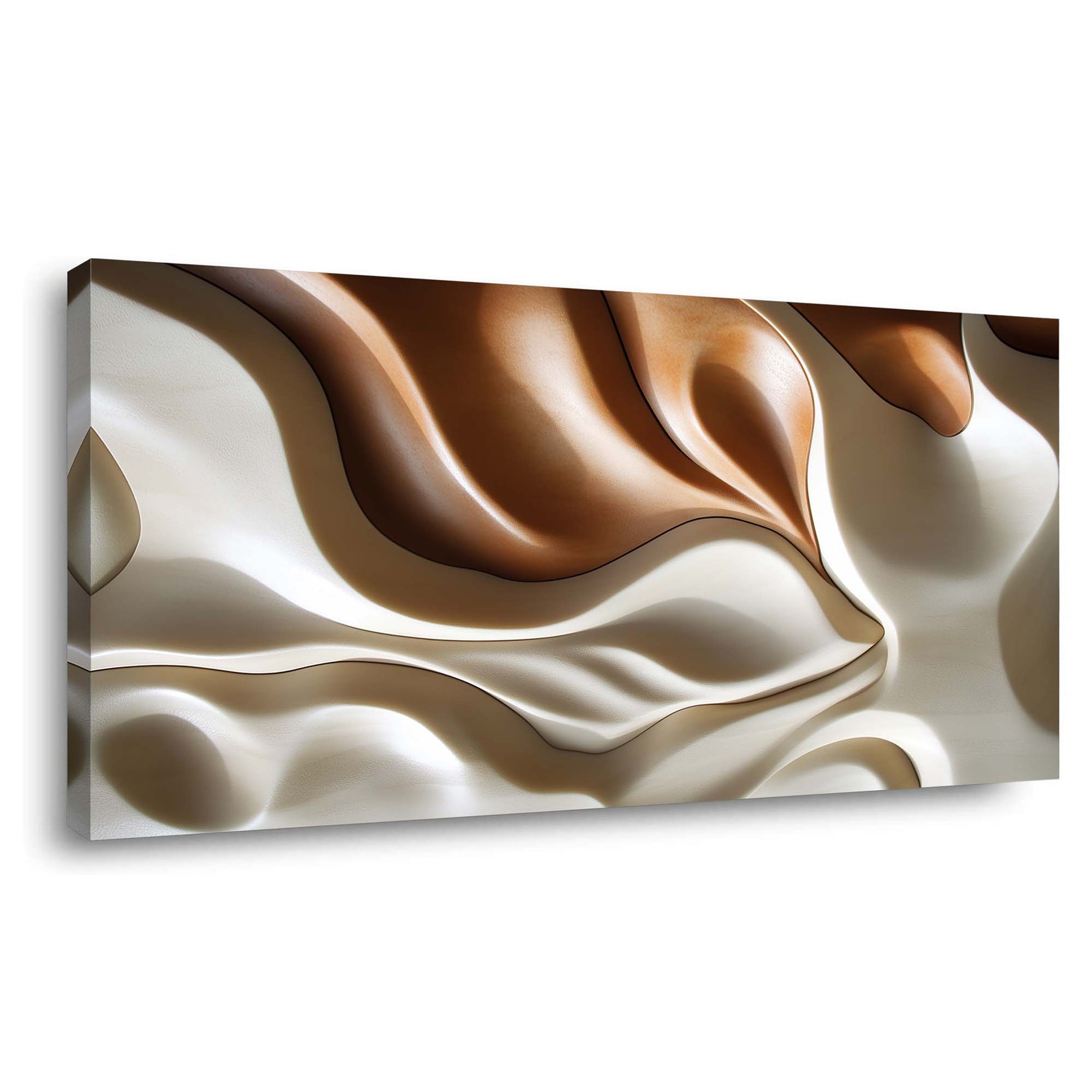 Brown Abstract Abstract Wall Art Canvas Painting Prints Artwor Office Bedroom Living Room Decor