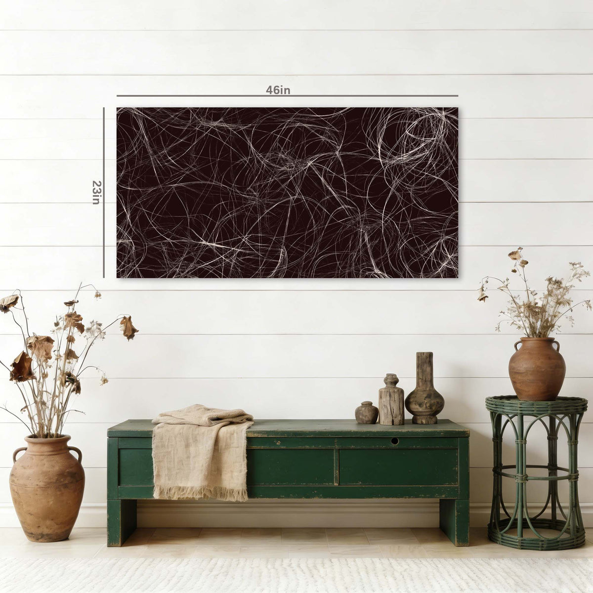 White Abstract Abstract Canvas Wall Art for Living Room Prints Artwork Bedroom Office Decor