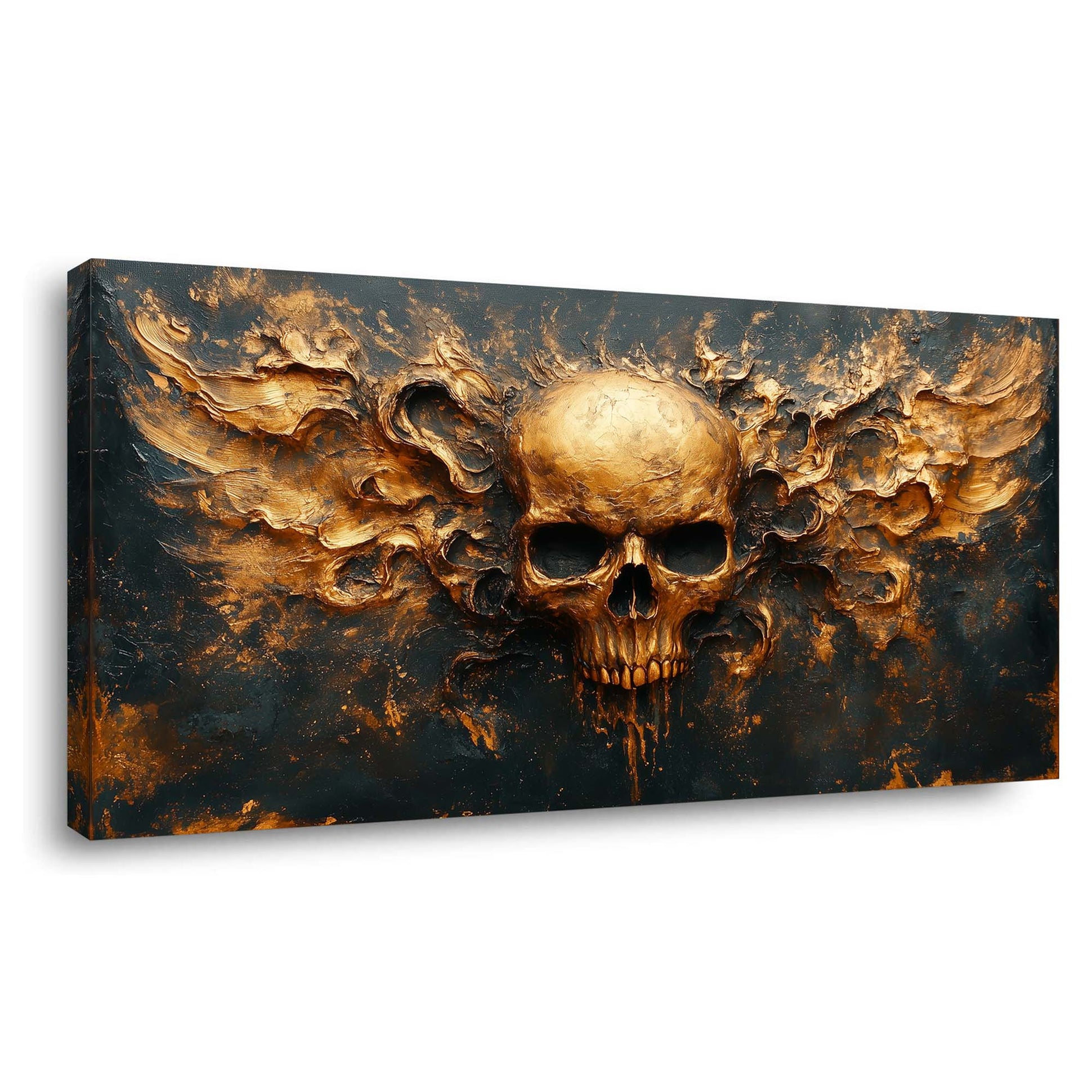 Black Mysterious Horror Wall Art Art Deco Painting Prints Canvas Artwork Living Room Family Bedroom Office Decor
