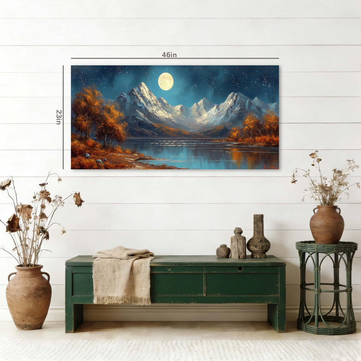Gold Nature Wall Art Paintings Print Canvas Painting Prints Modern Artwork Office Living Room Over the Couch Bedroom Decor