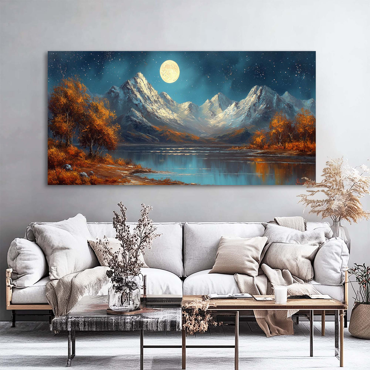 Gold Nature Wall Art Paintings Print Canvas Painting Prints Modern Artwork Office Living Room Over the Couch Bedroom Decor