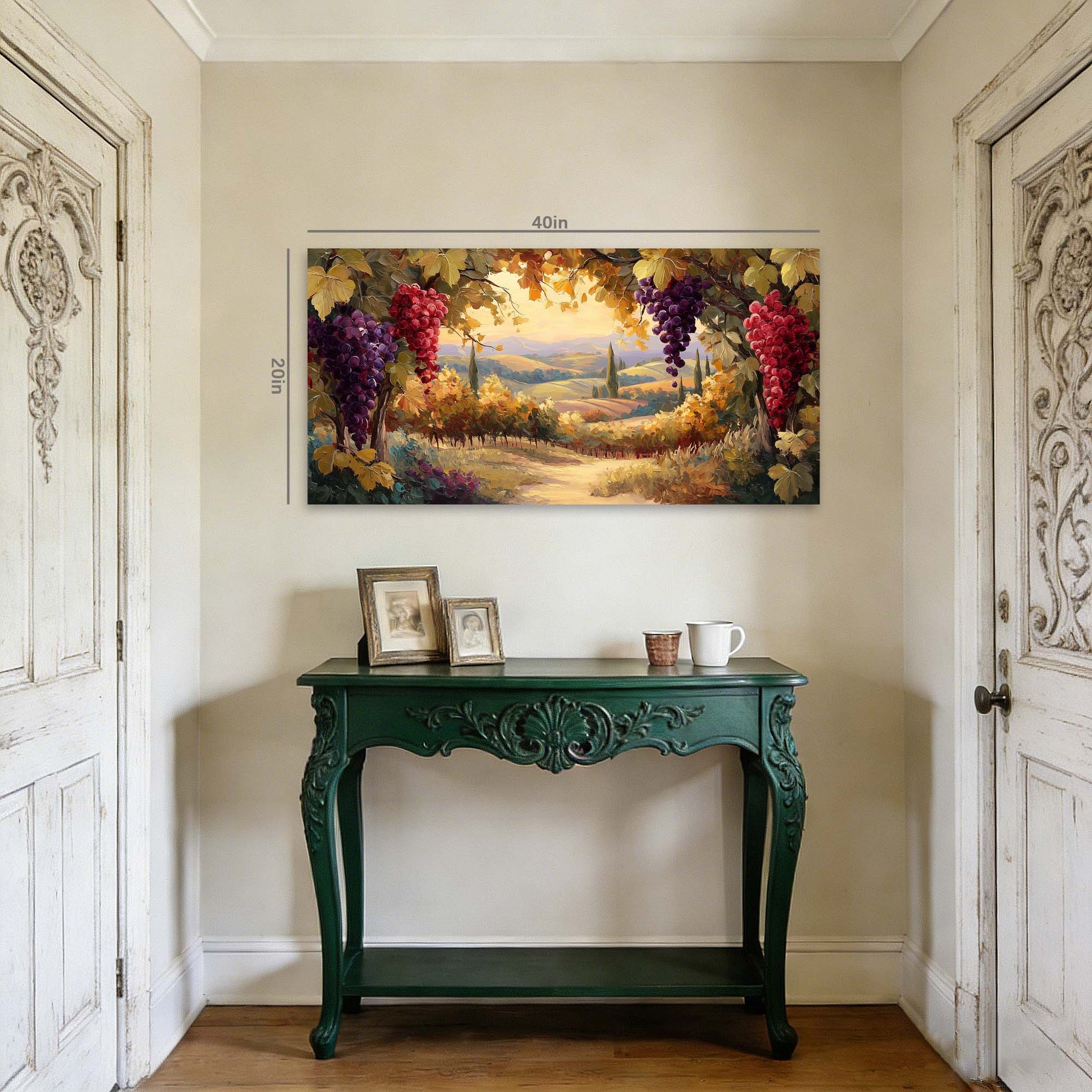 Grape Nature Wall Art Paintings Print Canvas Painting Prints Modern Artwork Office Living Room Over the Couch Bedroom Decor