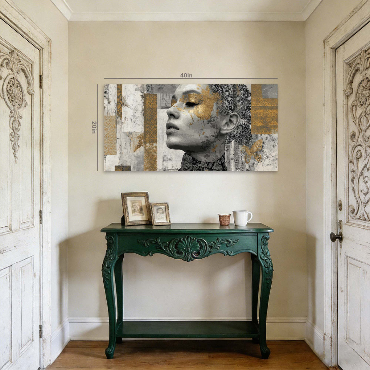 Gold Abstract Abstract Canvas Wall Art for Living Room Prints Artwork Bedroom Office Decor