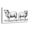 Khaki Black and White Animals Wall Art Art Deco Painting Prints Canvas Artwork Living Room Family Bedroom Office Decor