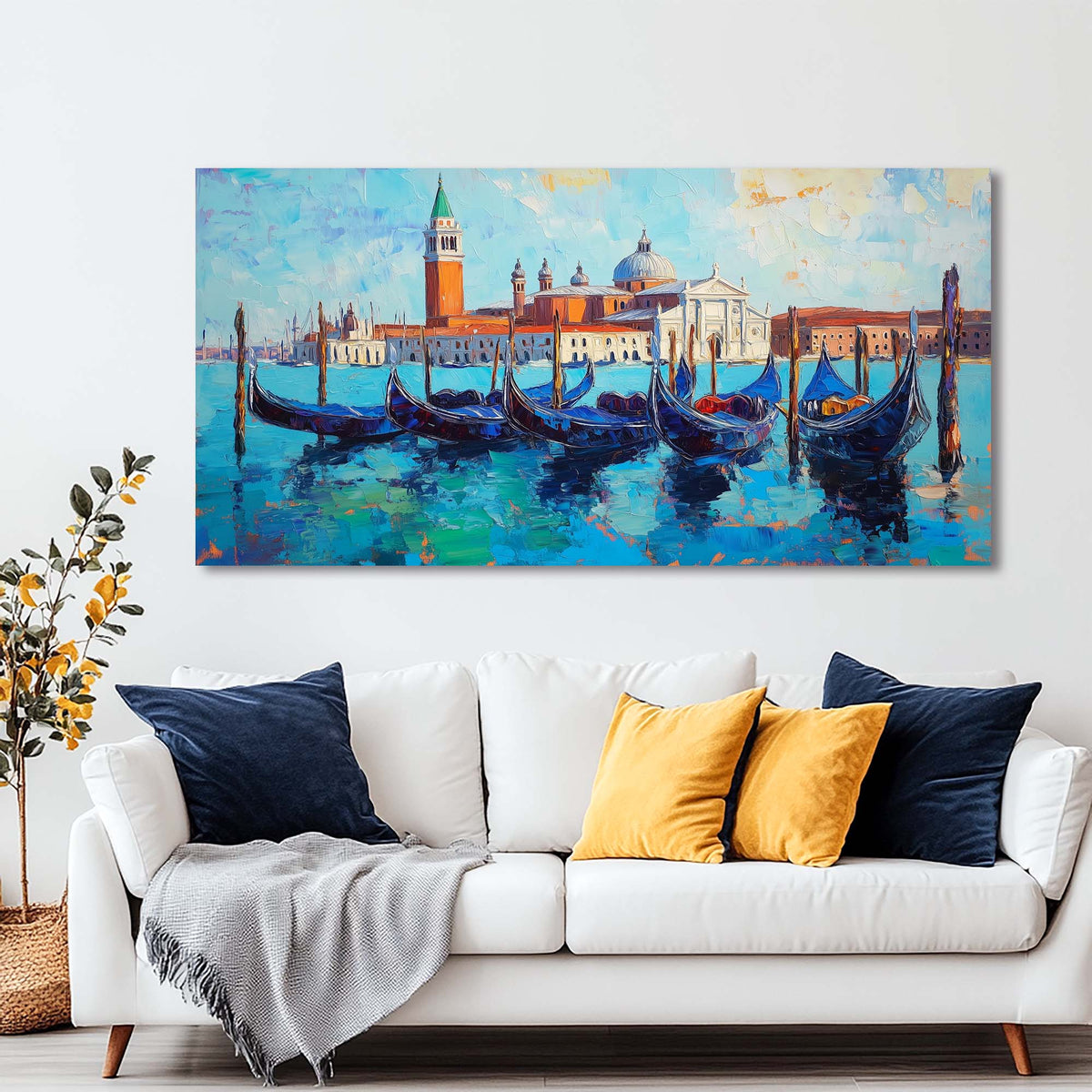 Red Nautical Religious Wall Art for Living Room Canvas Painting Prints Artwork Family Bedroom Office Decor
