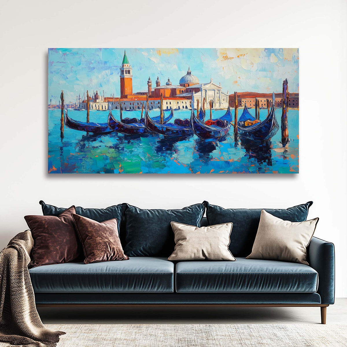Red Nautical Religious Wall Art for Living Room Canvas Painting Prints Artwork Family Bedroom Office Decor