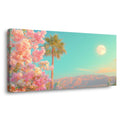Pink Tropical Floral Wall Art Art Deco Painting Prints Canvas Artwork Living Room Family Bedroom Office Decor