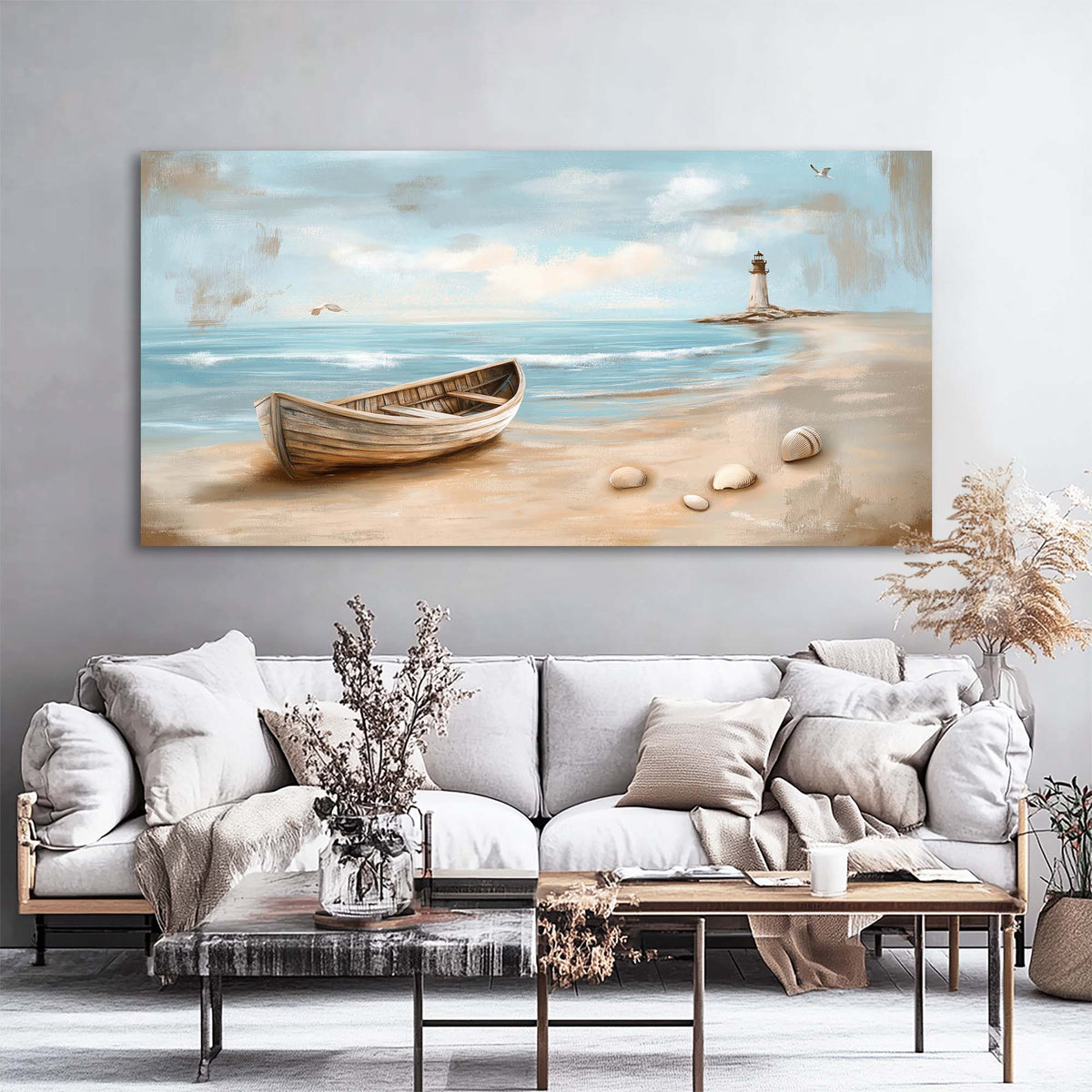 Khaki Nature Wall Art Paintings Print Canvas Painting Prints Modern Artwork Office Living Room Over the Couch Bedroom Decor