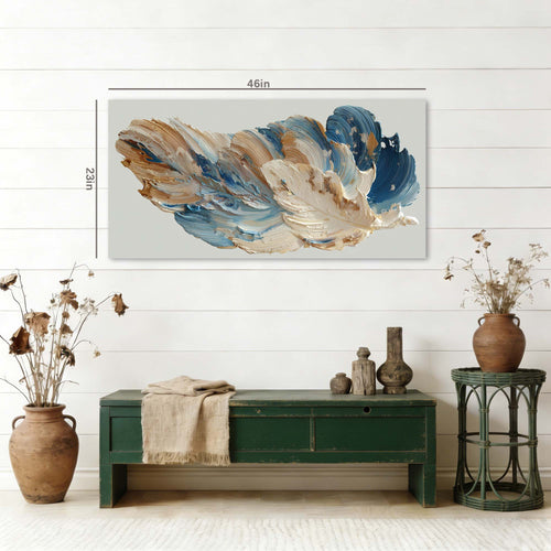 Beige Abstract Abstract Wall Art Modern Canvas Painting Prints Artwork Office Hallway Bedroom Living Room Decor