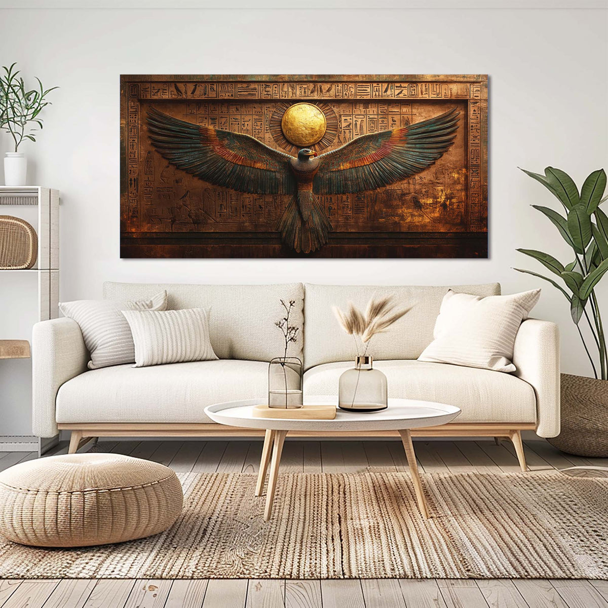 Navy Blue Religious Wall Art for Living Room Canvas Painting Prints Art Deco Artwork Office Bedroom Decor