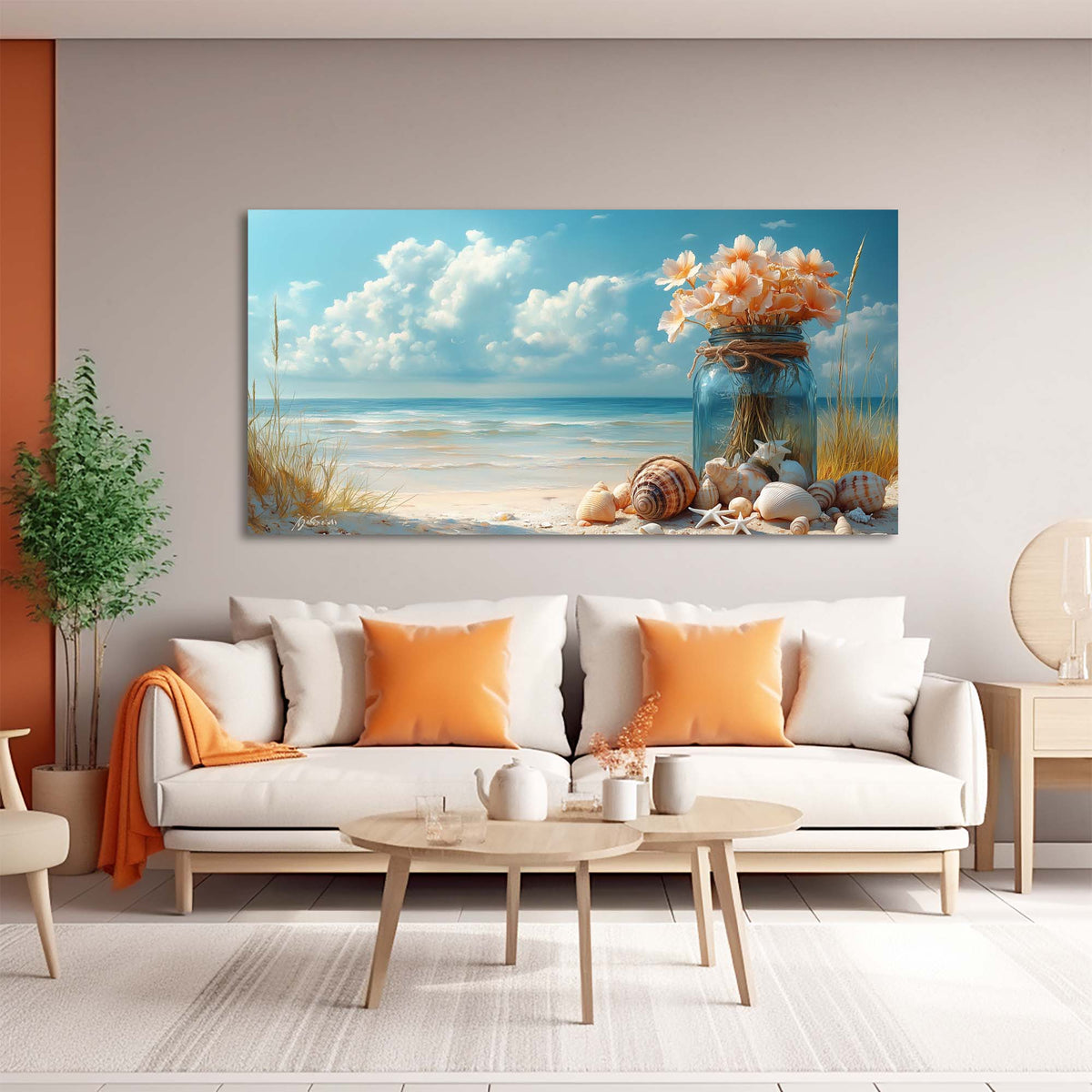 White Floral Wall Art Paintings Print Canvas Painting Prints Modern Artwork Office Living Room Over the Couch Bedroom Decor